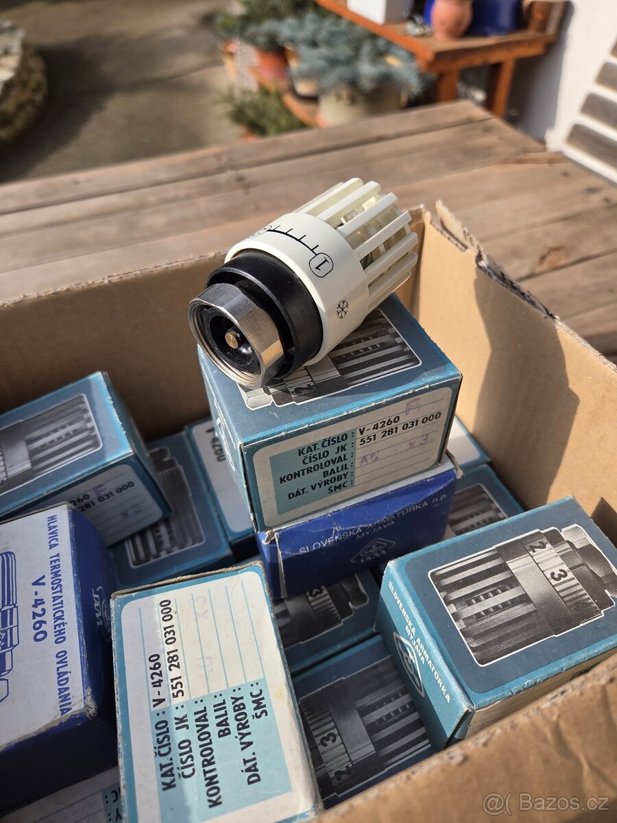 TERMOSTATICKÉ HLAVICE na radiátory - 7