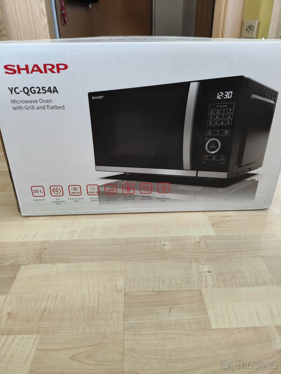 Sharp YC-QG254AE-B - Nová, Nevybalená 25l - 7