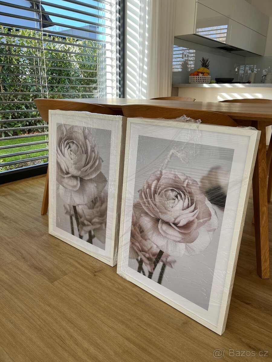 3x bílý rám Ikea 50x70cm - 7