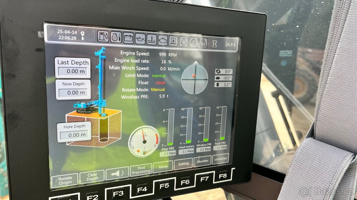 Veľkopriemerová vrtná súprava Sunward SWDM 160SA - 7