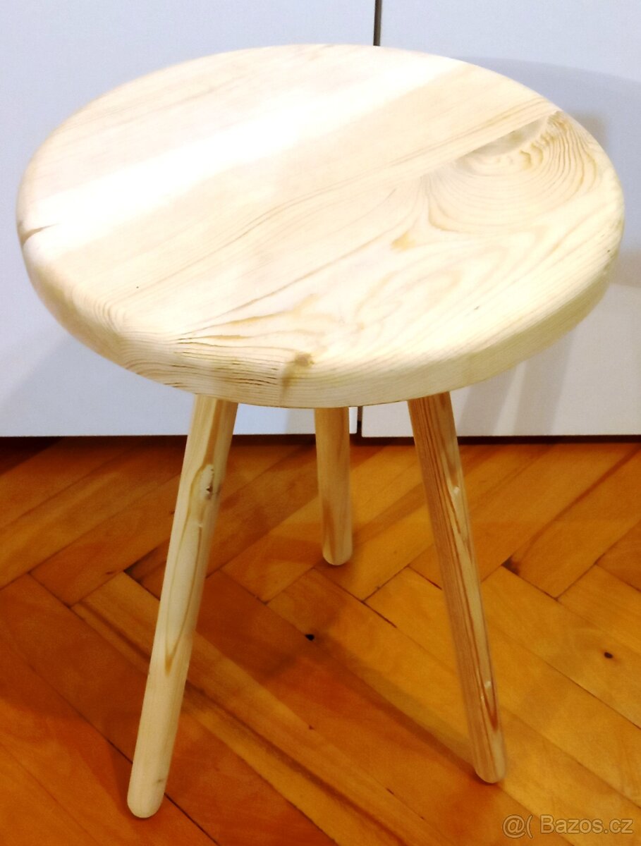 Květinový stolek na trojnožce,,, - 7