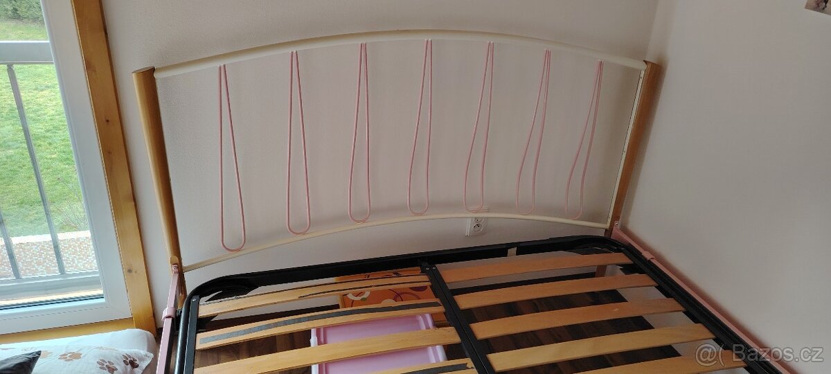 Italská postel 190x160cm bez roštu - 7