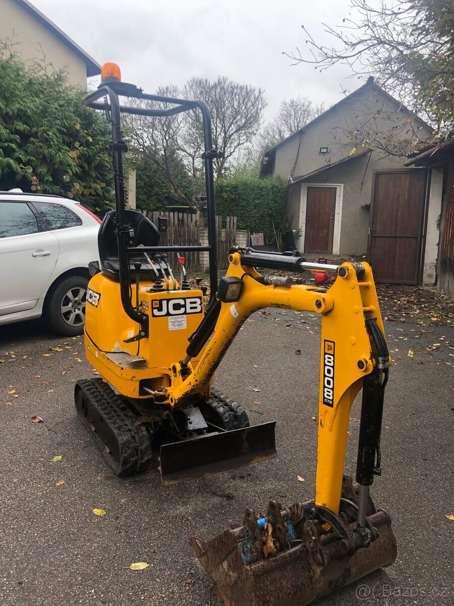 Prodám minibagr JCB 8008 CTS - 7