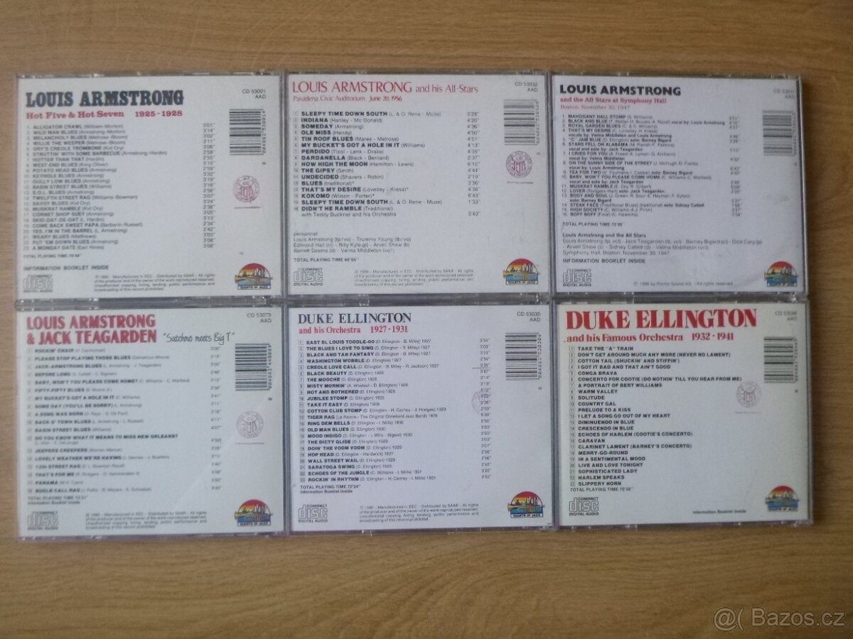 kolekce 33x cd GIANTS OF JAZZ (GIGANTI JAZZU) - 7