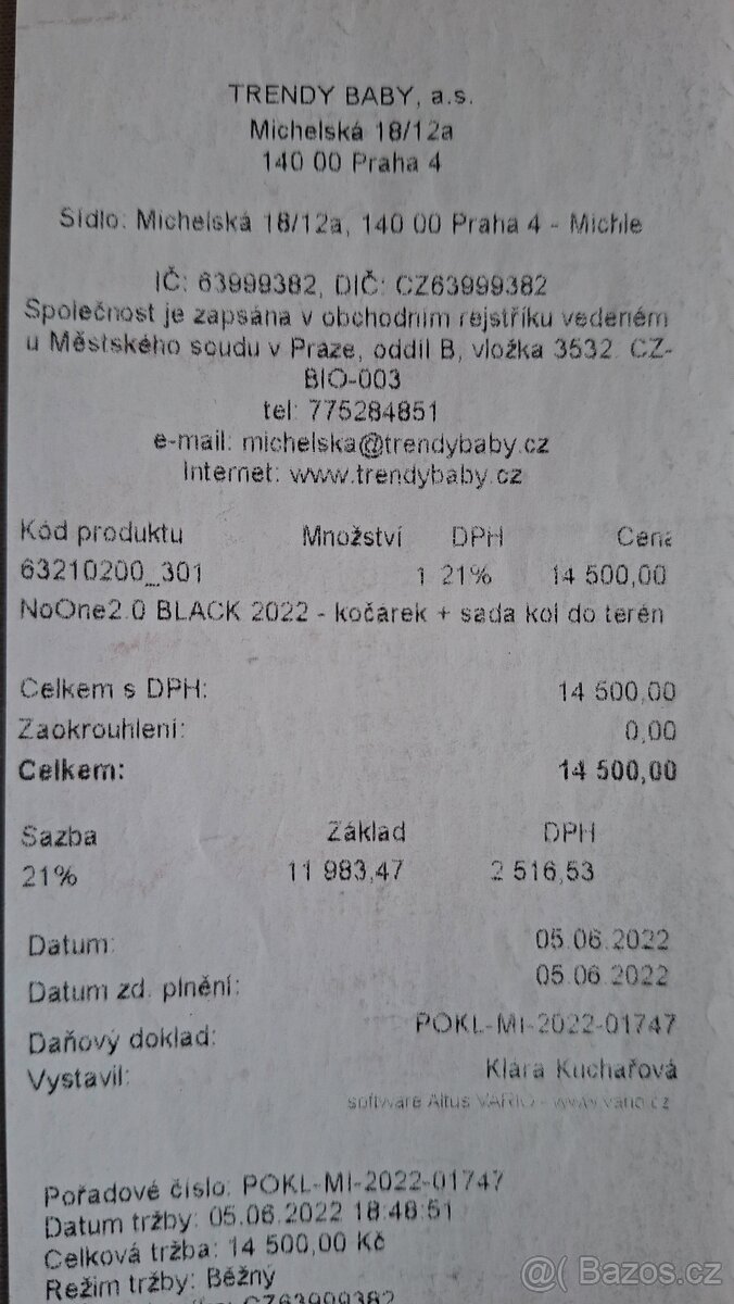 Kombinovaný kočárek Moon NoOne2.0 - 7