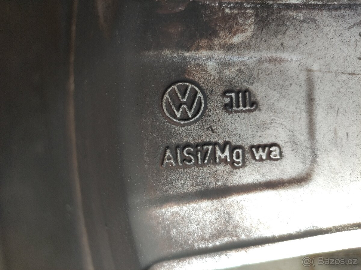 Alu litá kola BORBET 17" ORIGINÁL VOLKSWAGEN,5x112mm - 7