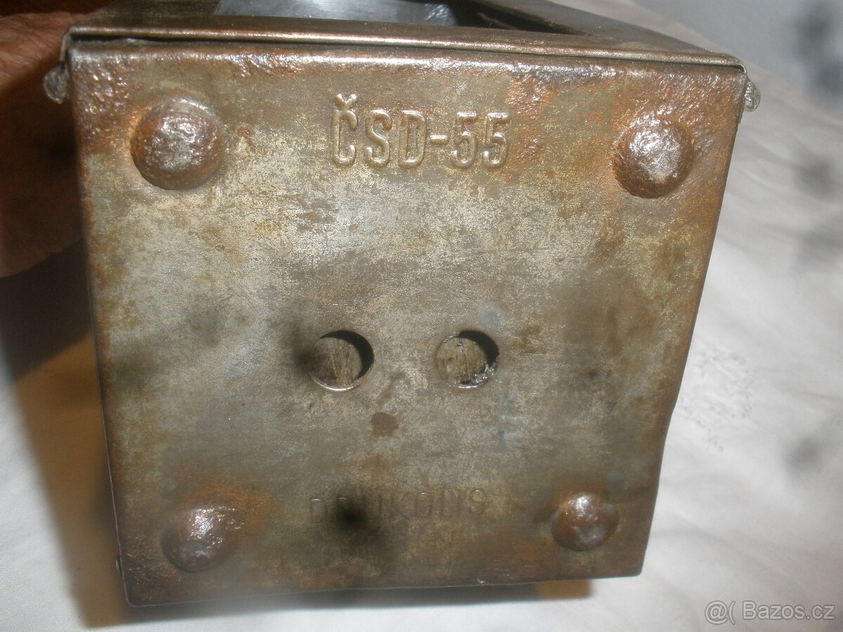 Dráha,železnice-stará drážní lucerna - 7