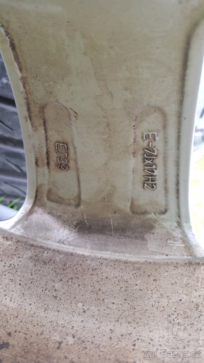 Original Audi Q5 disky R17 5x112 ET33 - 8R0601025S - 7