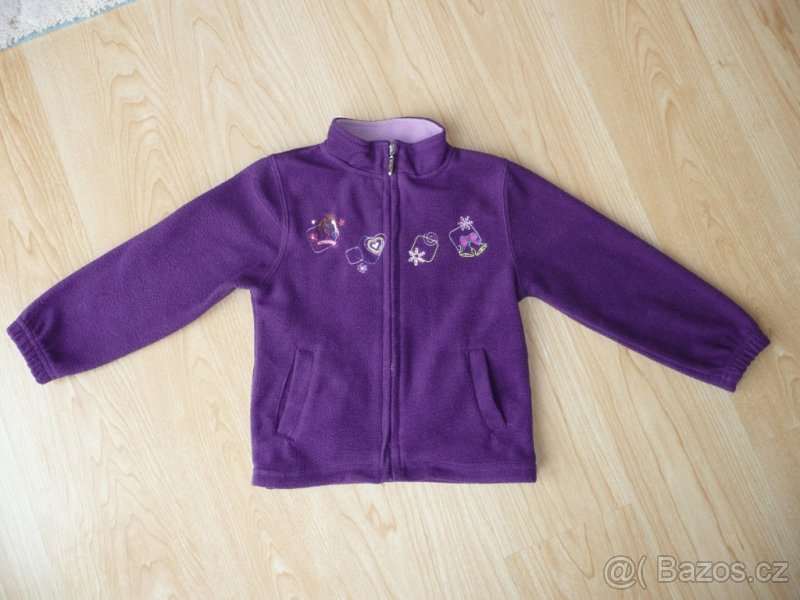 Dívčí manšestrové kalhoty vel.104 - 7