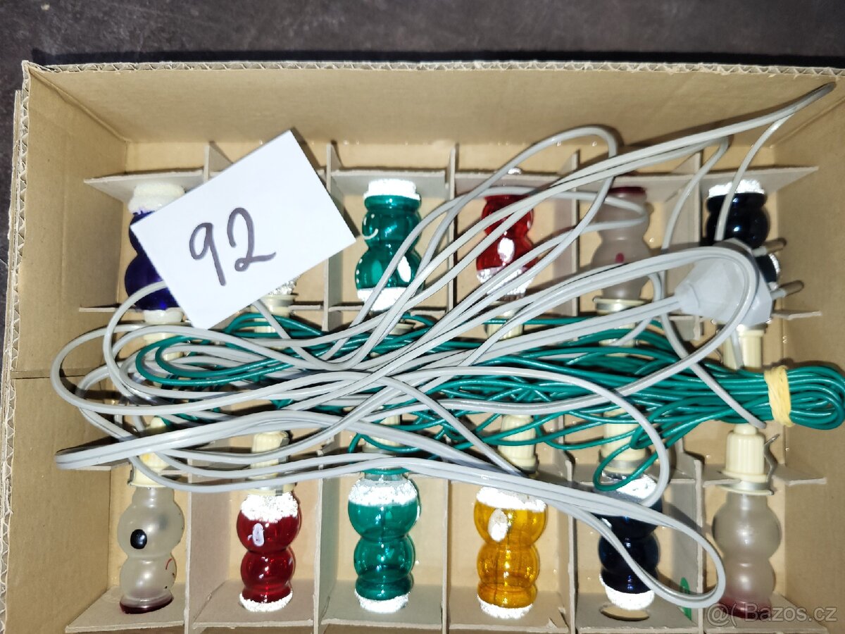 Retro vánoční osvětlení 92 - 7