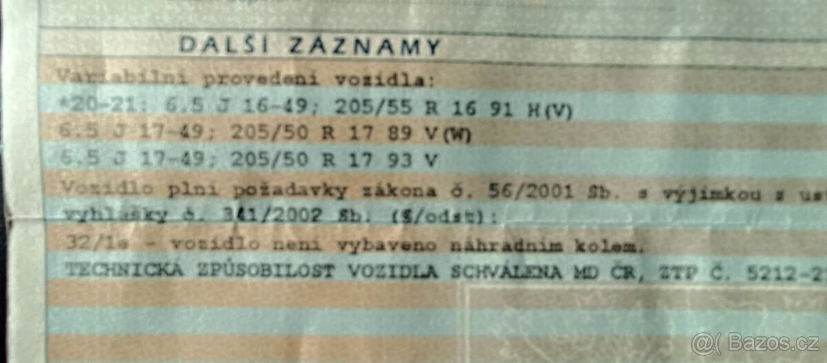 Hliníkové disky 17 palců na Renault Megane II. - 7