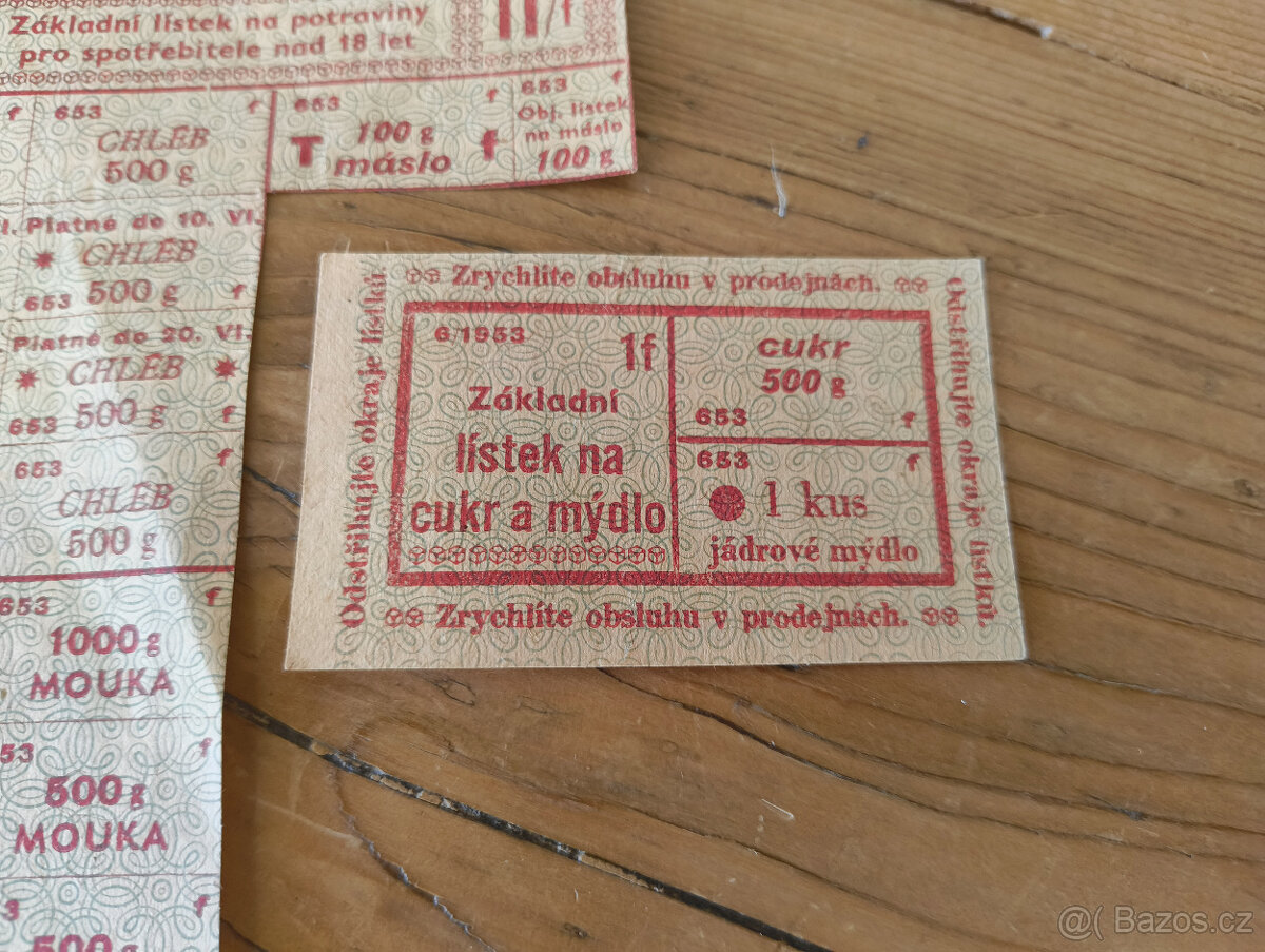 Potravinové lístky + Šatenky - 7