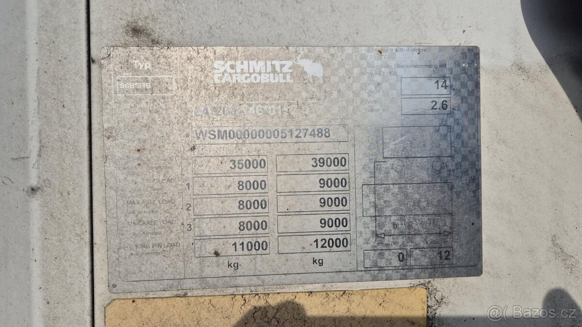SCHMITZ CARGOBULL SKO 24/L - 13.4 FP60 COOL - mrazírenský - 7
