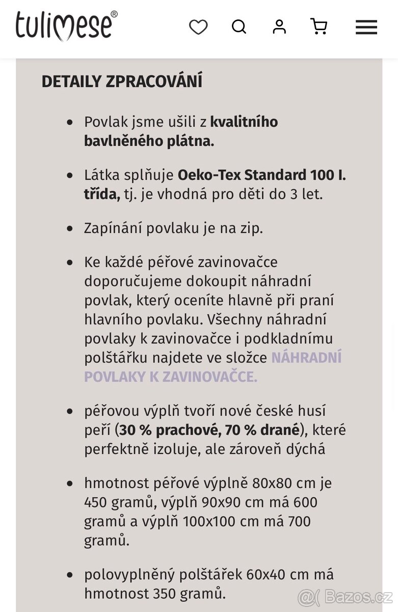 Péřová zavinovačka velká - 7