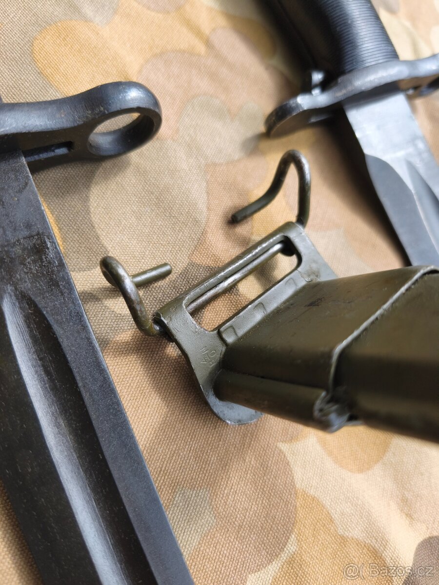 US army ww2 M1 Garand bodáky/bajonety - 7