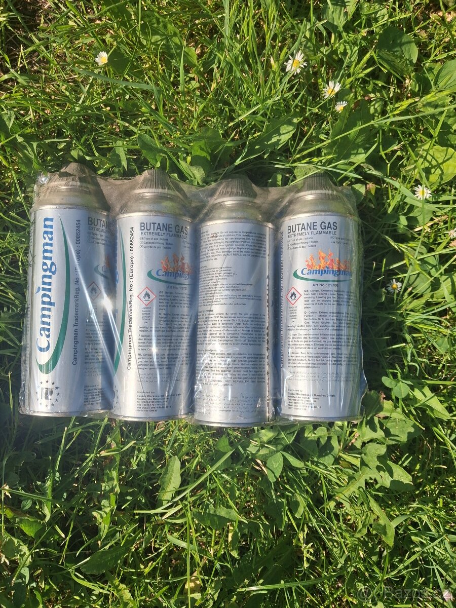 Campingovy vařič plus 4 plynove bomby - 7