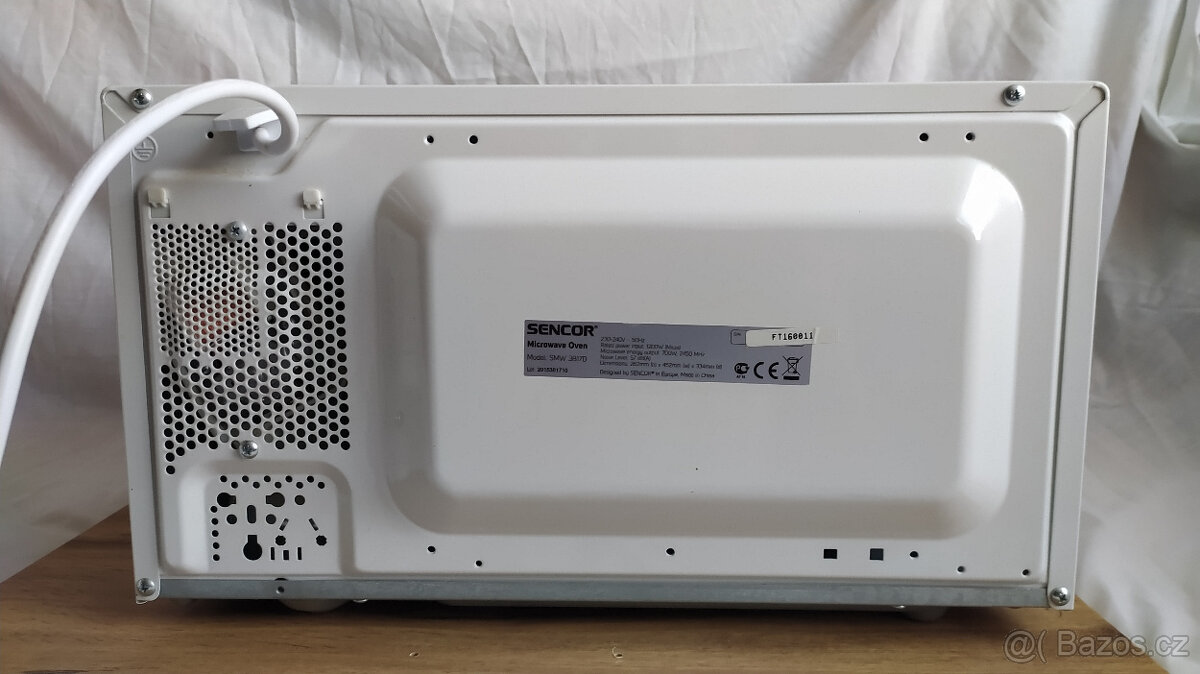 Mikrovlnná trouba SENCOR SMW 3817 D - 7