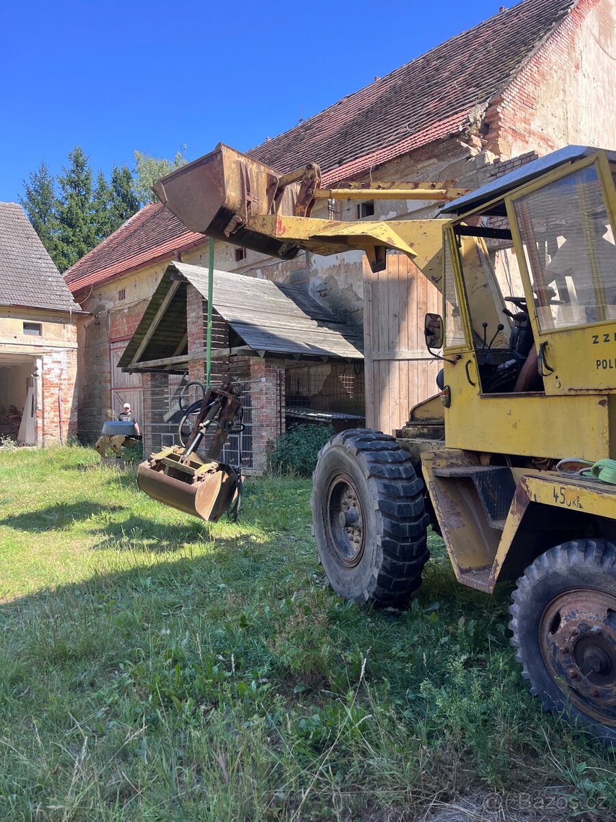 Čelní nakladač hon 051 motor Zetor 6911 - 7