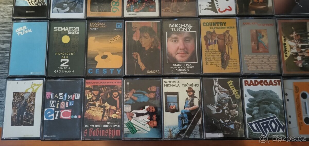 MC kazety - Staré originální magnetofonové kazety - 7