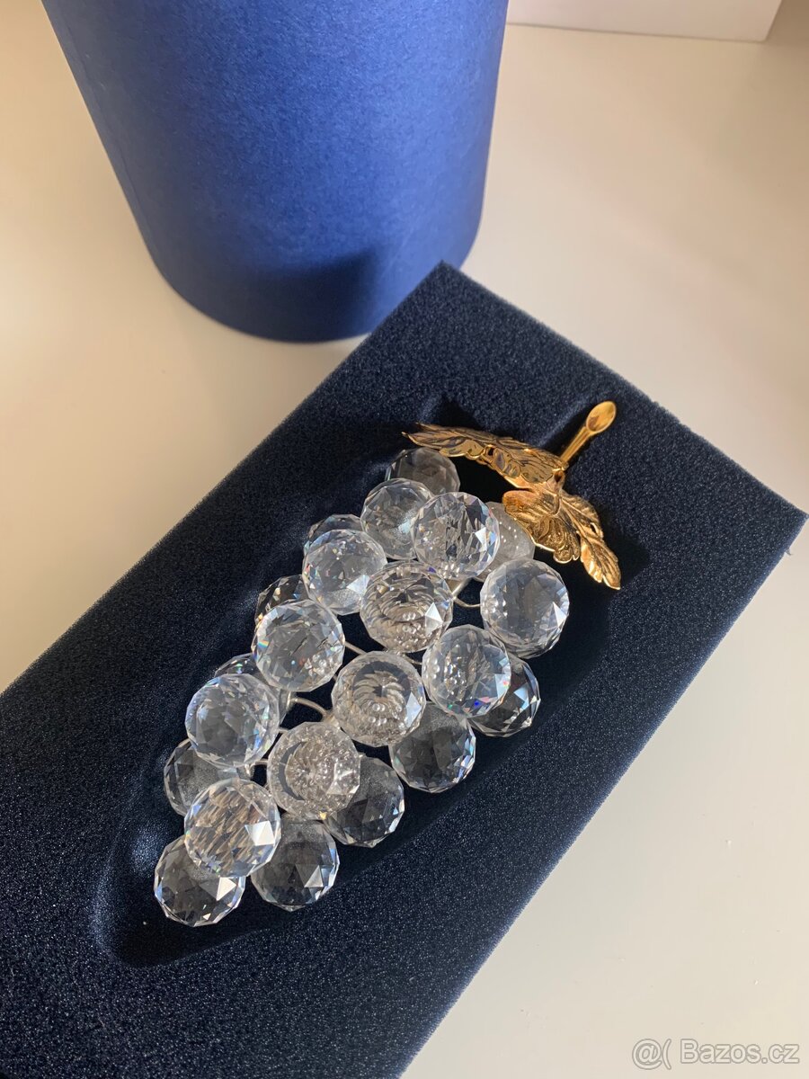 Dekorace hroznové víno Swarovski - 7