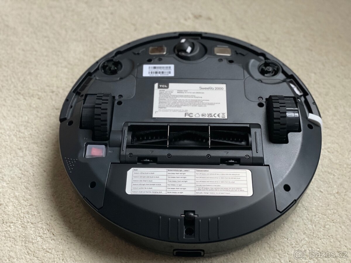 NOVÝ robotický vysavač TCL Sweeva 2000 černý - 7