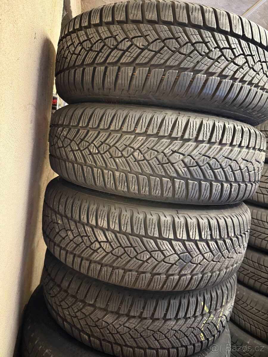 R16 ORIG.ZIMNÍ KOLA OCTAVIA 3/4 ZÁNOVNÍ PNEU DOT24 - 7