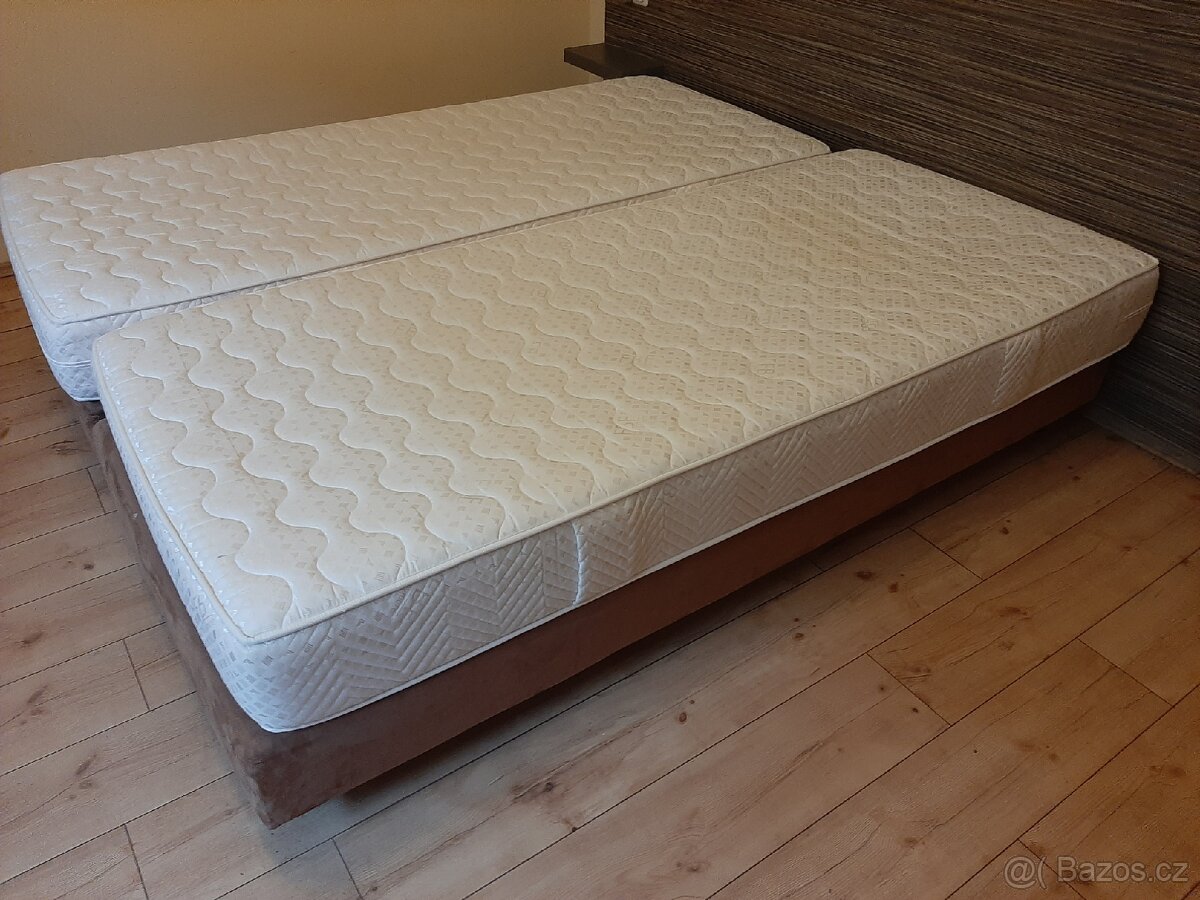 40ks postele z hotelu boxspring včetne matrace - 7