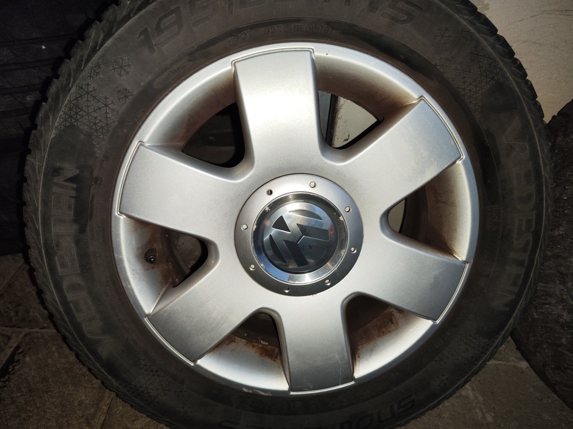 15"zimní alu sada 5x112 origo VW Caddy Touran Golf 5 6 - 7