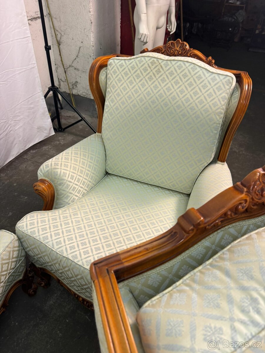 Starožitná Francouzská křesla (137022) - 7