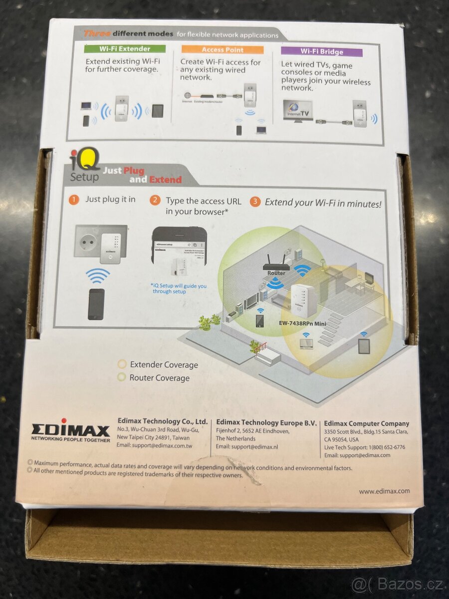 Mini Wi-Fi Extender Edimax EW-7438RPn - 7