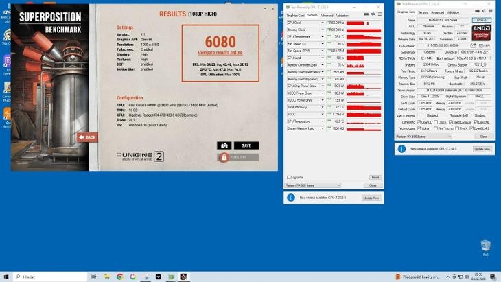 Grafická karta Gigabyte AORUS Radeon RX 580 8GB - 7