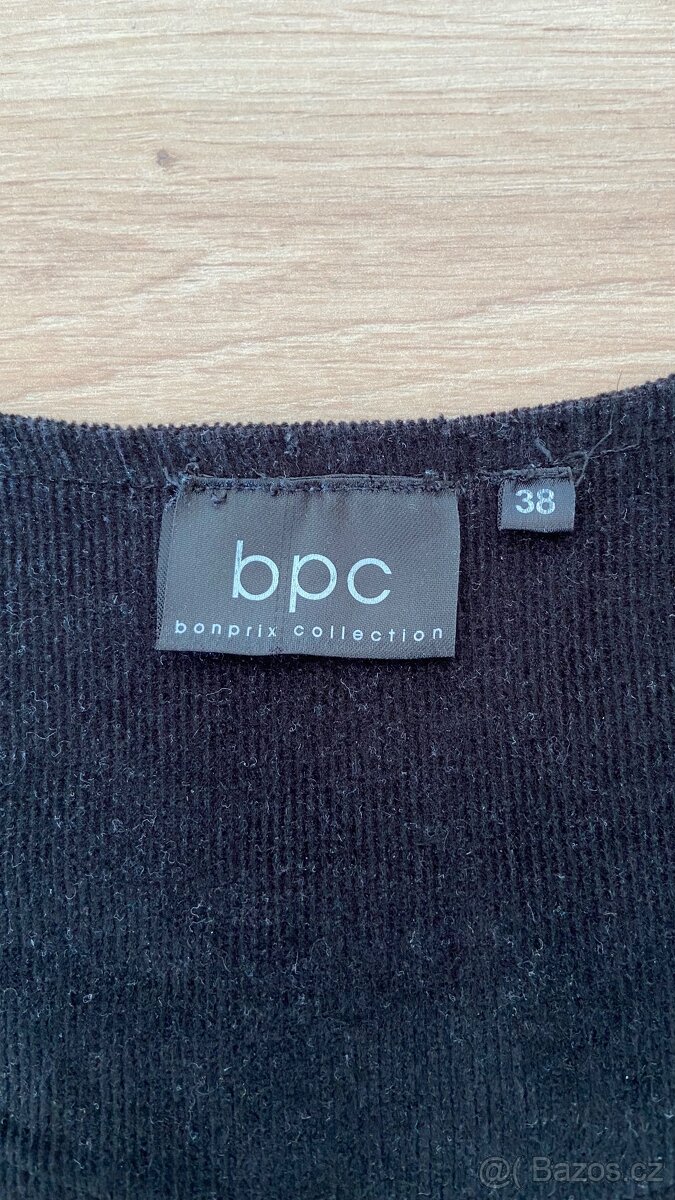 Dámské manžestrové šaty B.P.C vel.38 - 7