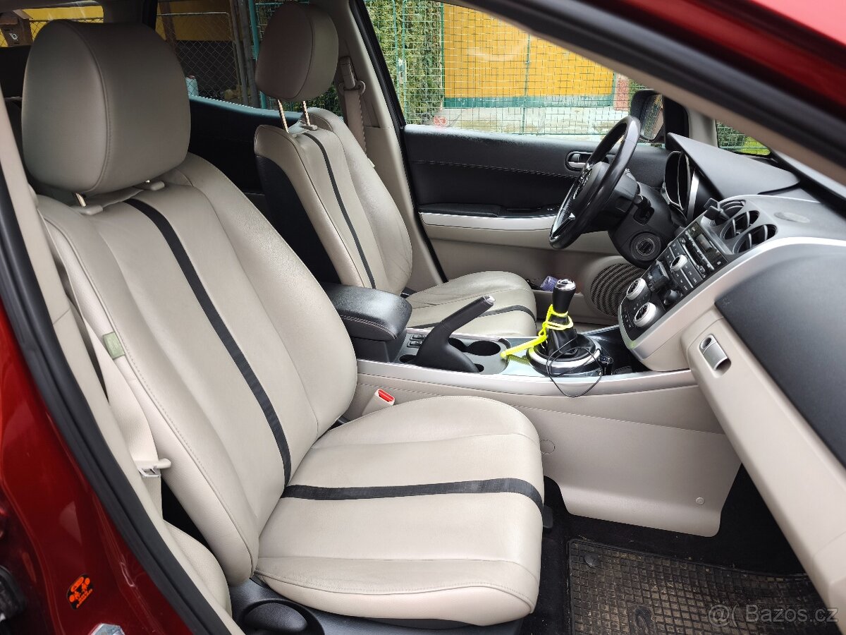 Mazda CX-7 2.3 Turbo, 191 kW, 6M – luxusní SUV, r. 2008, STK - 7