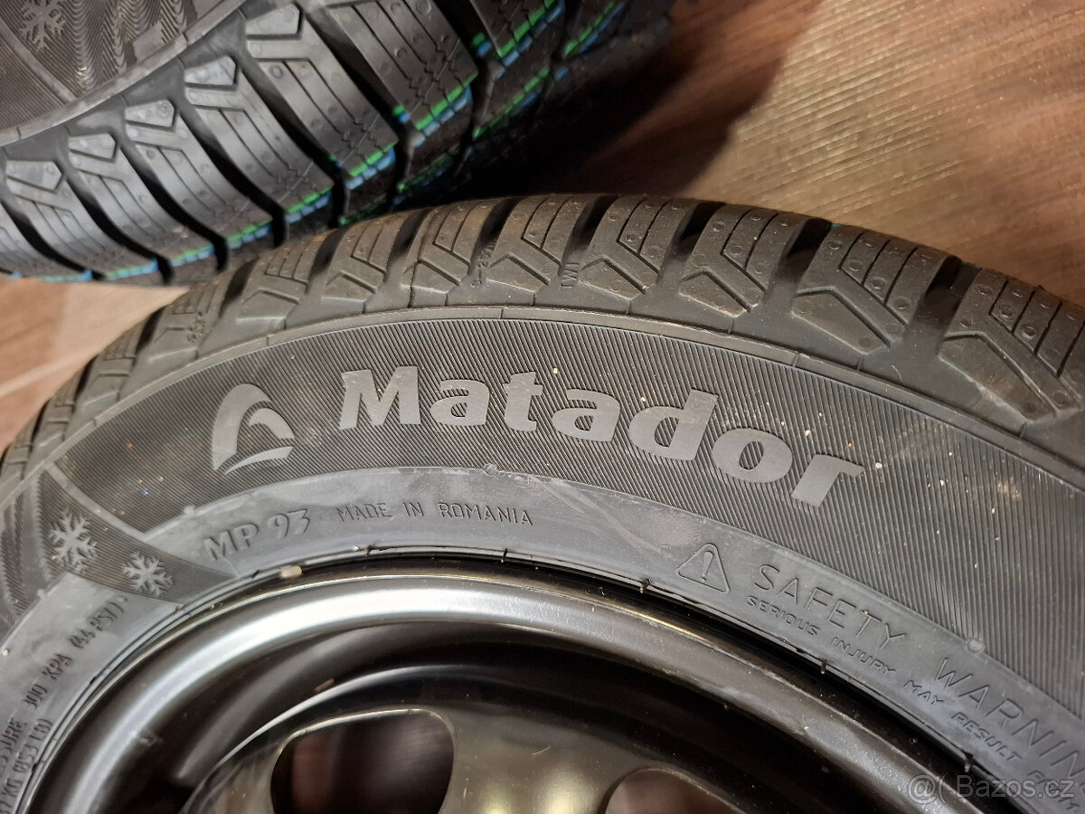 Nová zimní kol sada VW Polo, Lupo 165/70 R14 4ks - 7