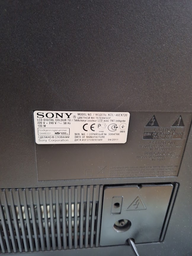 46" Sony Bravia KDL-46EX720 - 7