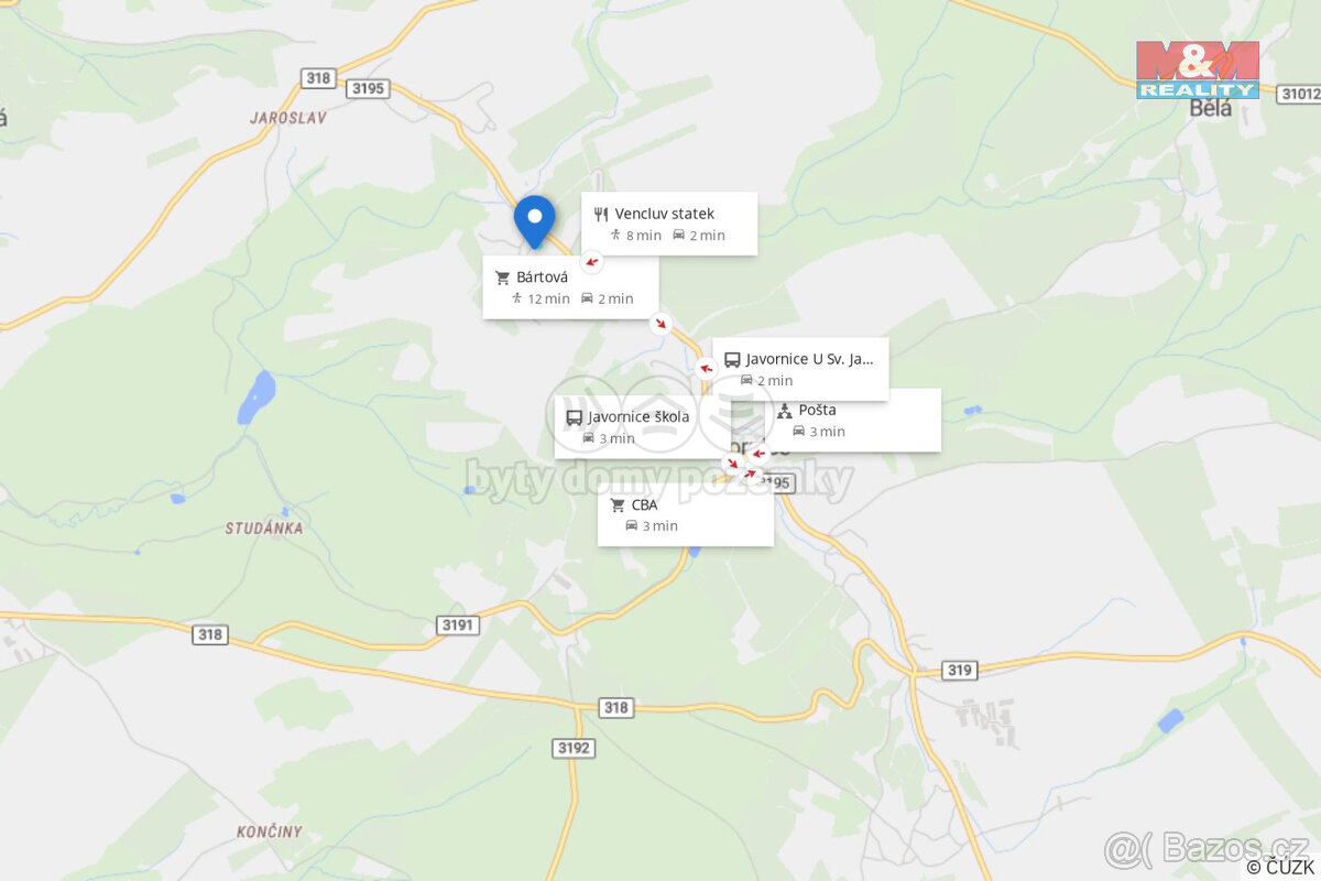 Prodej pozemku k bydlení 1224 m², Javornice - 7