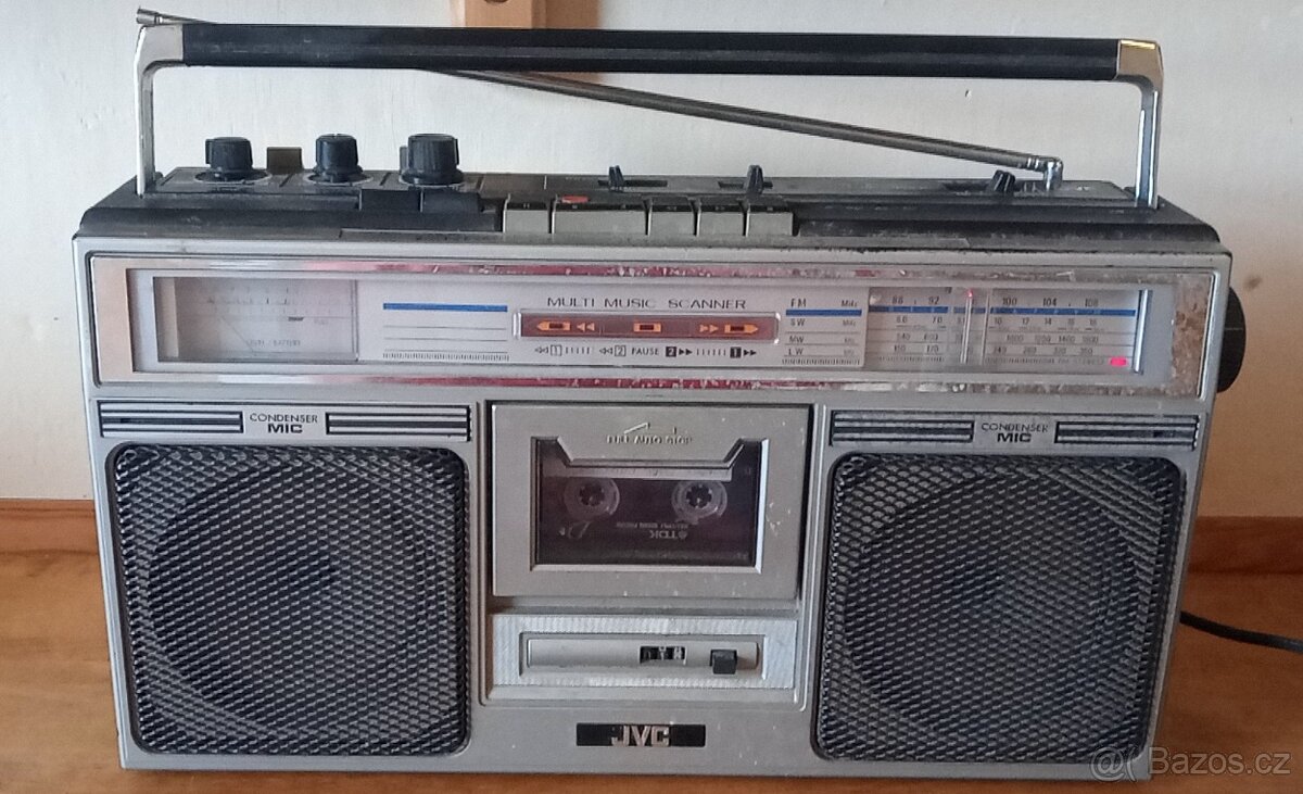 Radiomagnetofon JVC RC-646L, špičkový zvuk - 7