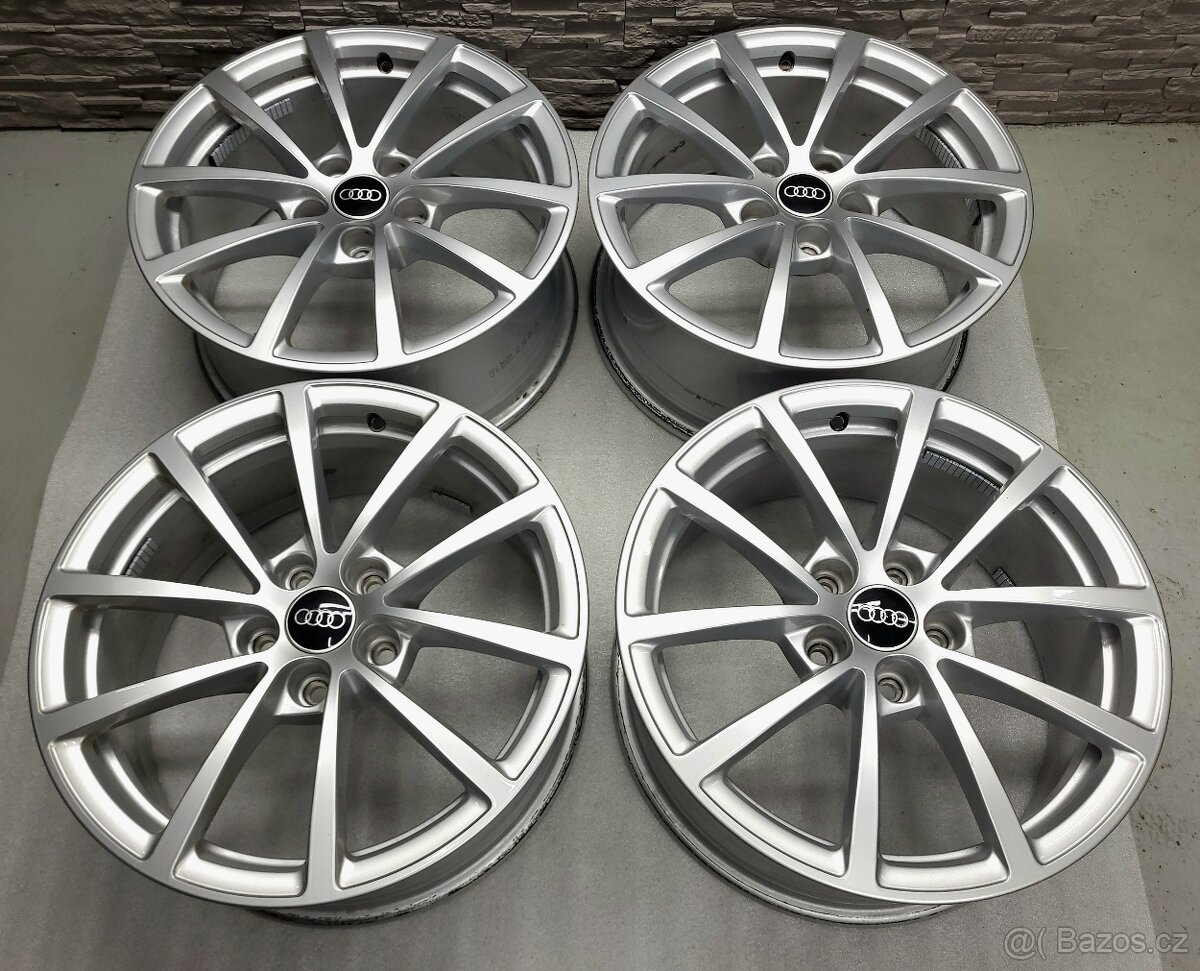 17" Originál Audi A6 5x112 VW Škoda Seat - 7