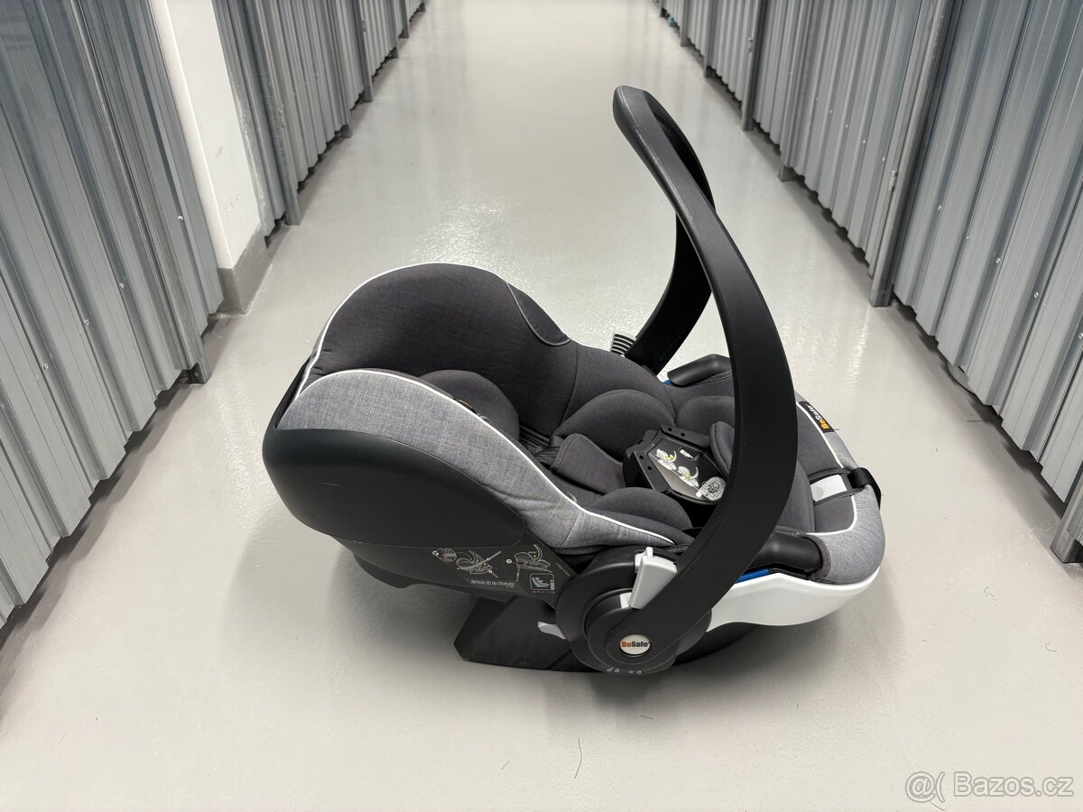 BeSafe SET dvou (vajíčko iZi Go Modular i‑Size a sedačka X1) - 7