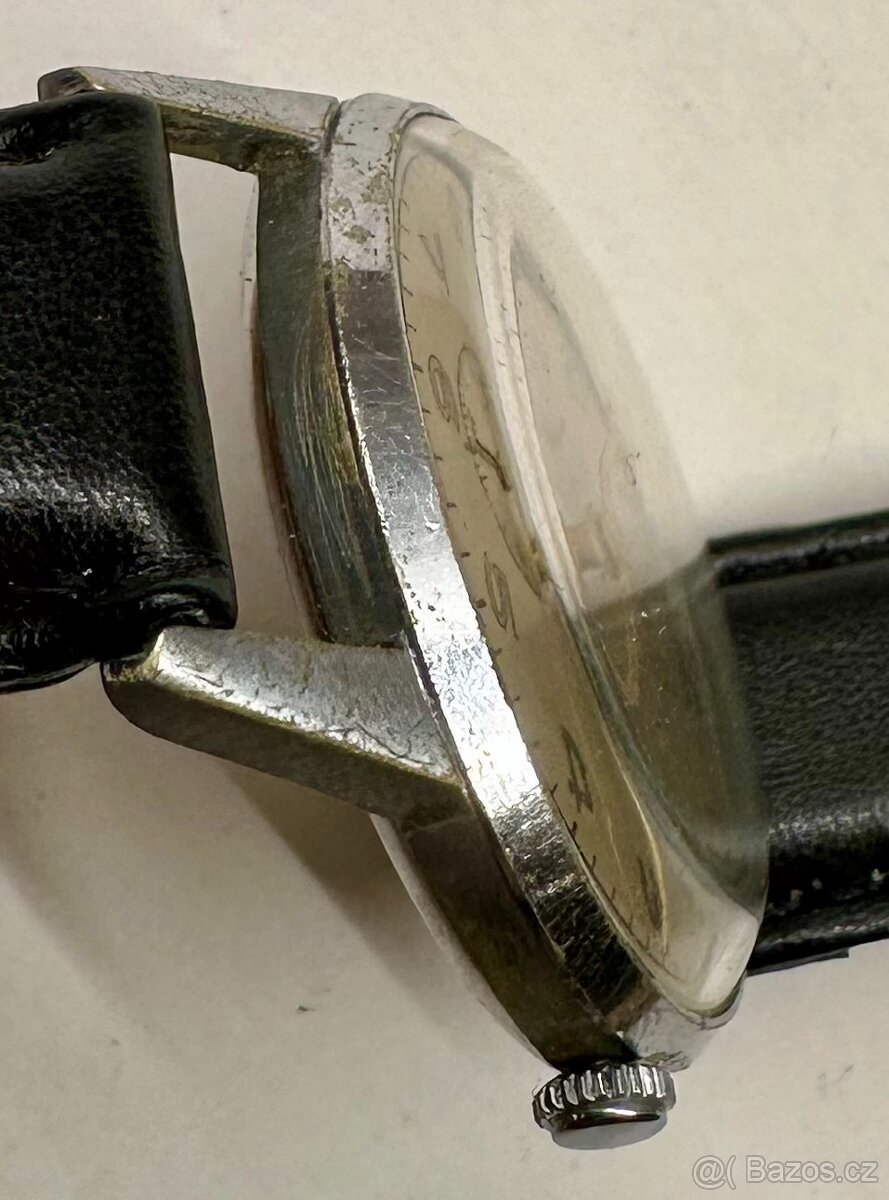 VINTAGE náramkové hodinky SWISS mechanické ARLEA funkční - 7