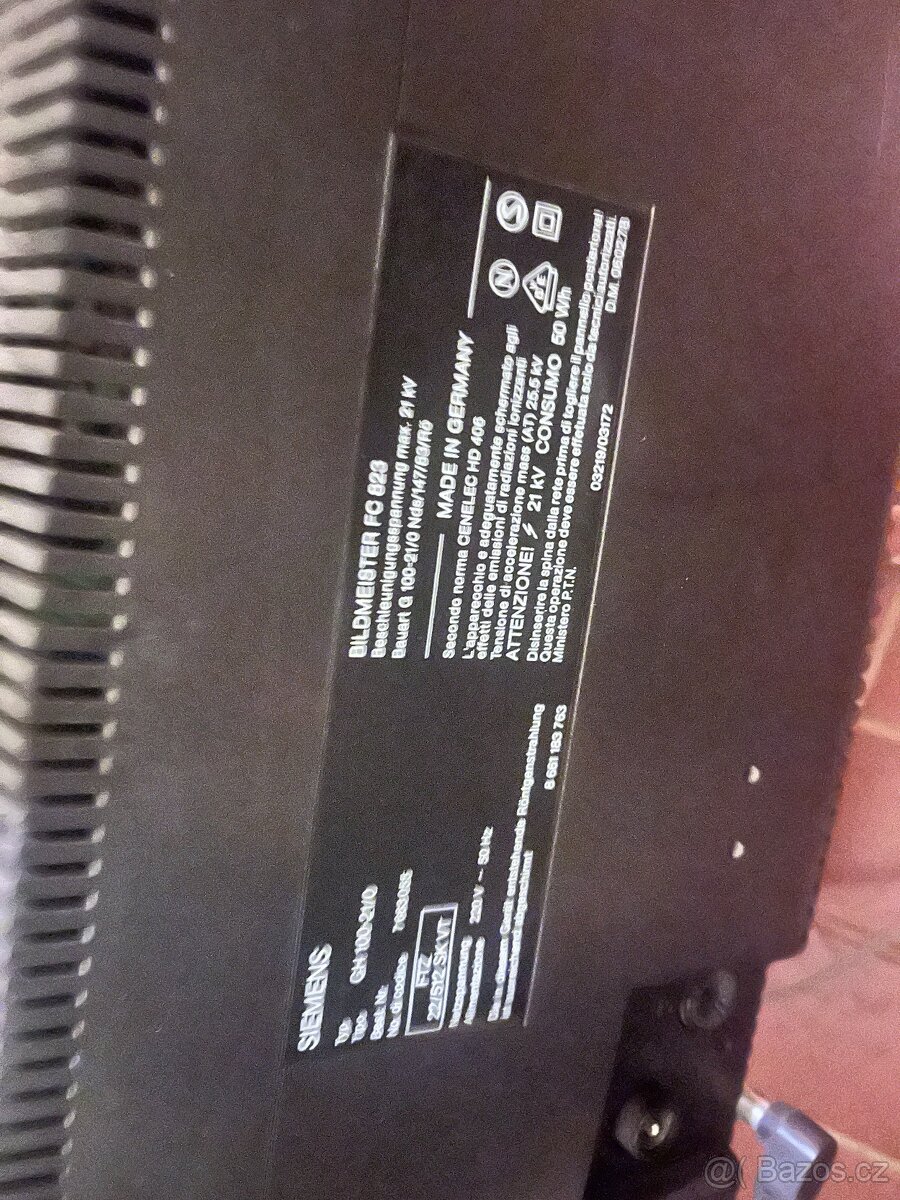 Stará TV Siemens s DO - 7