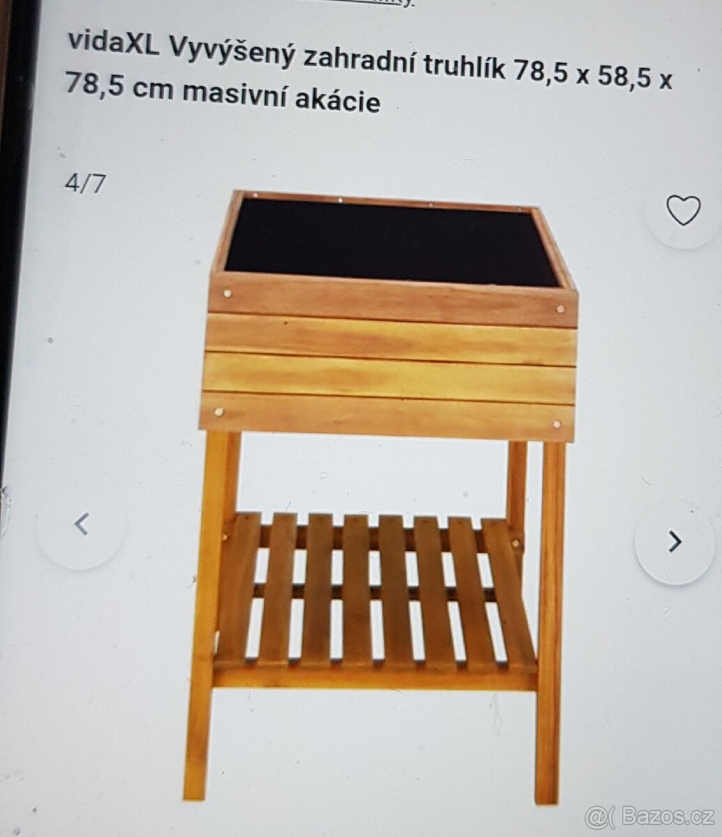 Vyvysený záhon na kytky nový - 7