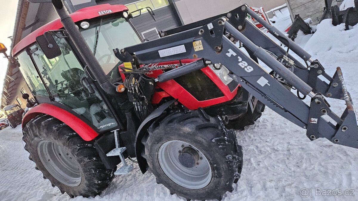 Zetor 110 proxima plus 2016 len 400 mth s naklad metalffach - 7