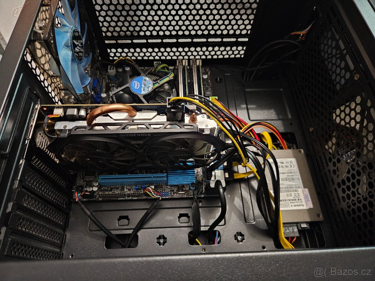 Herní pc i5-3340 16gb ddr3 GTX750ti 2gb lcd 24" GTA5 - 7