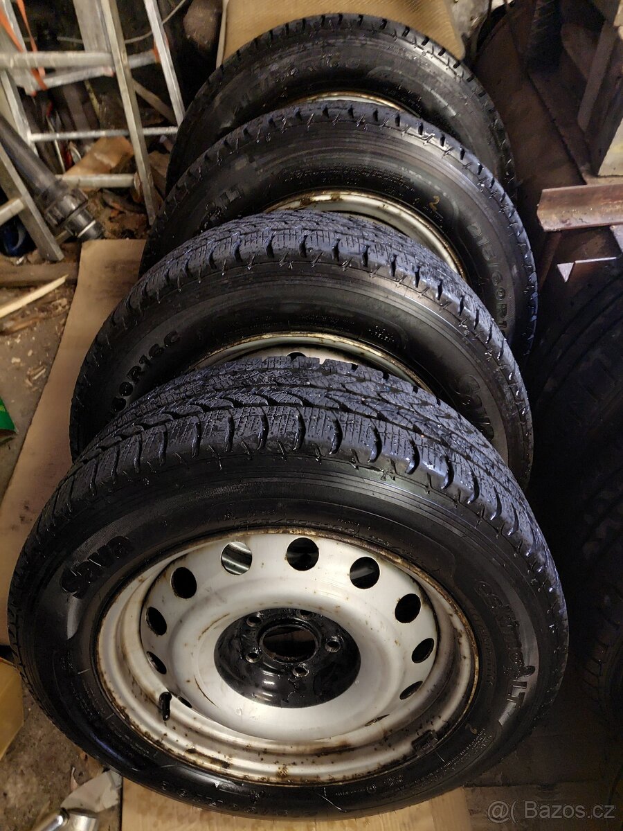 Zimní pneu SAVA vč. disků - 4 ks - 7