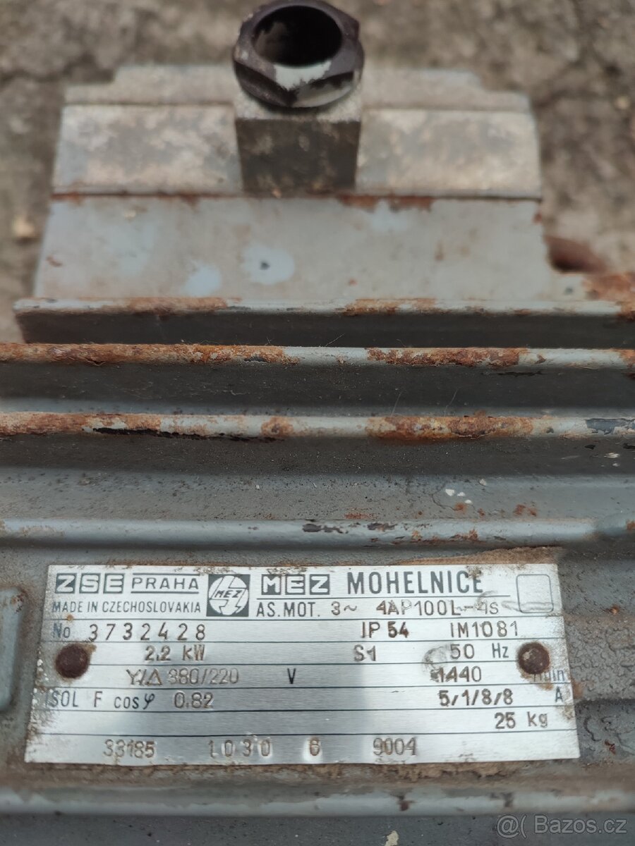 Elektromotor 2.2 kW 1400 ot./min. 4ks - 7