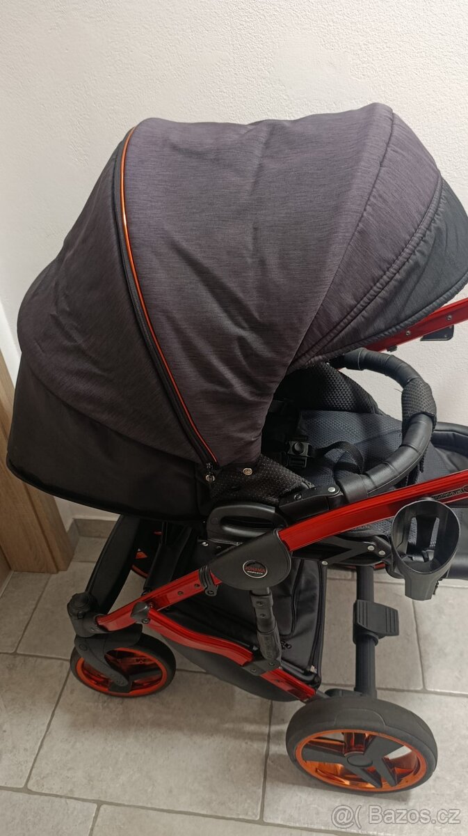 Kočárek 2v1 Junama individual - 7