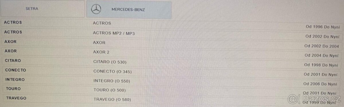 Nový startér Mercedes Benz Actros - 7