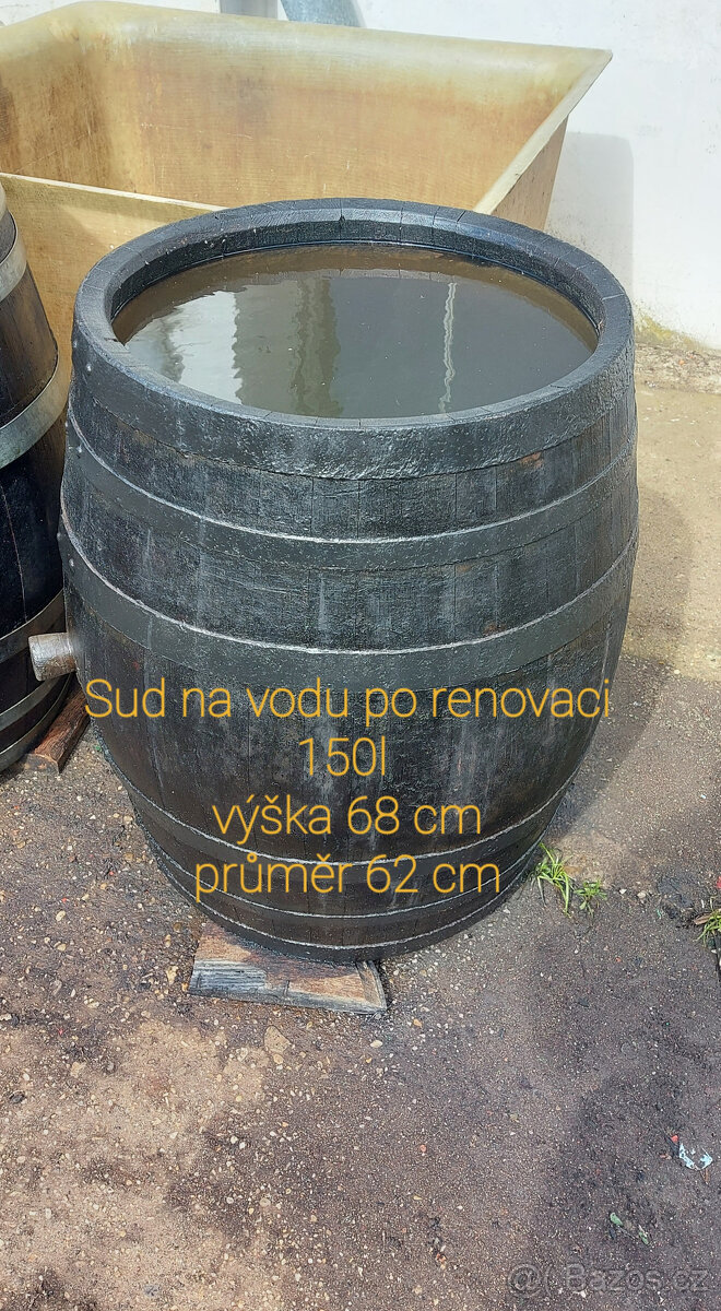 Sudy a kádě na vodu od 100l - 2100l - 7