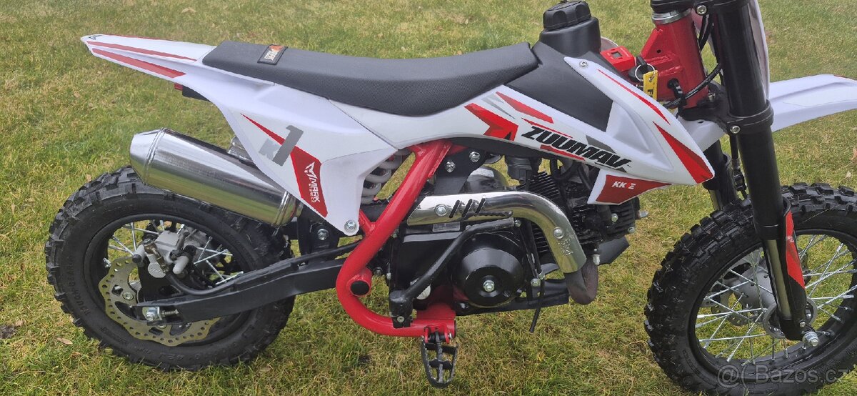 Zuumav K1, dětská benzínová motorka, minicross, minibike - 7